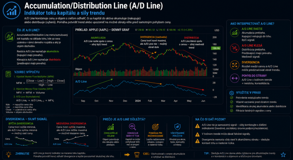 AccumulationDistribution Line (AD Line)
